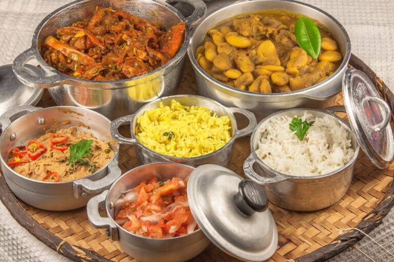 plats de la réunion