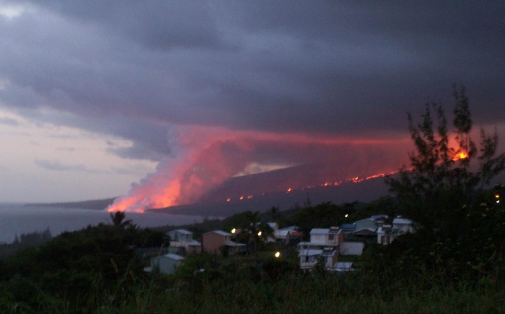 eruption August 2007