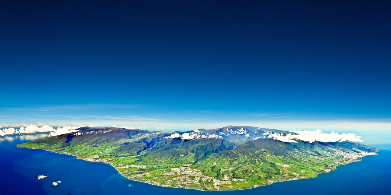ile de la Réunion saison la Réunion vue d'en haut